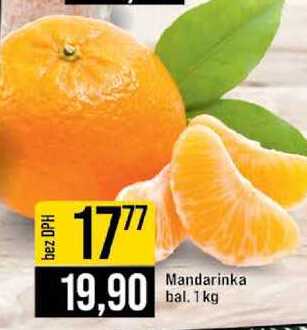 Mandarinka bal. 1 kg 