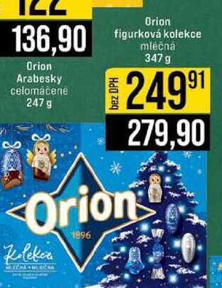 Orion figurková kolekce mléčná 347 g 
