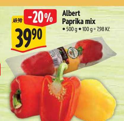 Albert Paprika mix 500 g