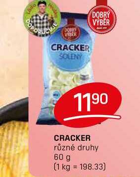 CRACKER různé druhy 60 g