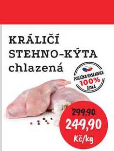 Rabbit Králičí stehno-kýta 1kg chlazená