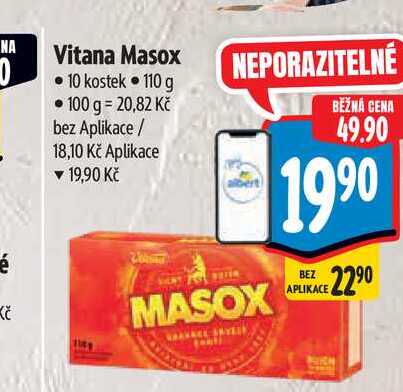   Vitana Masox  10 kostek 110 g