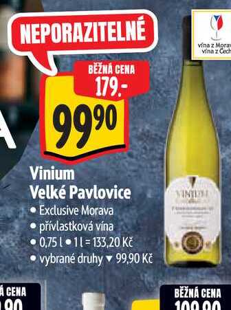   Vinium Velké Pavlovice 0,75 l