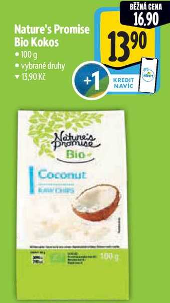 Nature's Promise Bio Kokos, 100 g