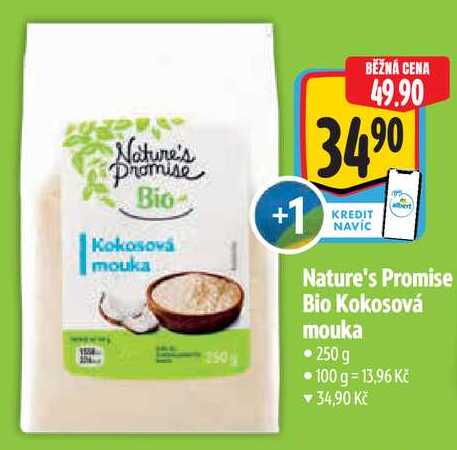Nature's Promise Bio Kokosová mouka, 250 g