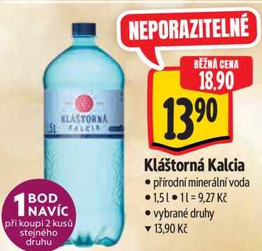 Kláštorná Kalcia, 1,5 l