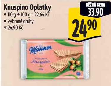 Knuspino Oplatky, 110 g