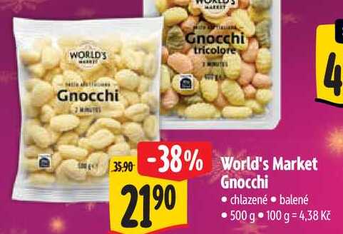 World's Market Gnocchi, 500 g