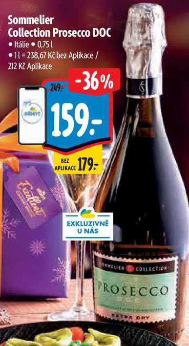 Sommelier Collection Prosecco DOC, 0,75 l