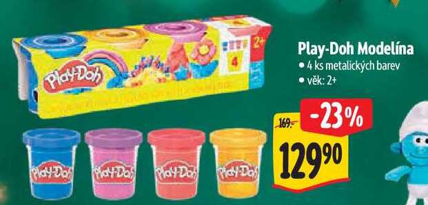Play-Doh Modelína, 4 ks 