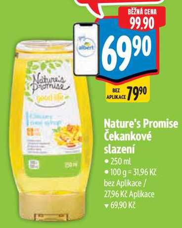Nature's Promise Čekankové slazení, 250 ml 