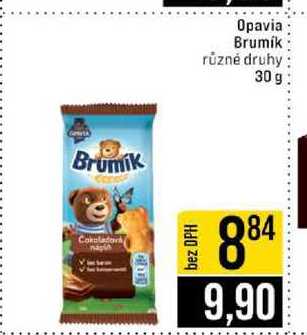 Opavia Brumik různé druhy 30 g