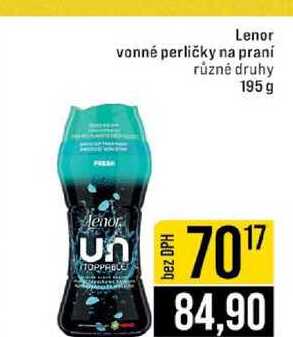 Lenor vonné perličky na praní různé druhy 195 g 