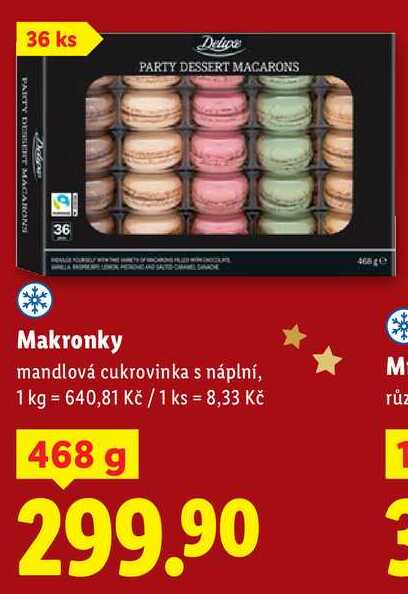 Makronky, 468 g