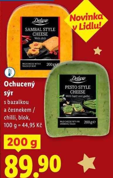Ochucený sýr, 200 g