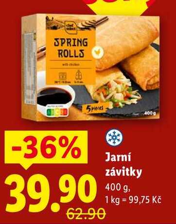 Jarní závitky, 400 g