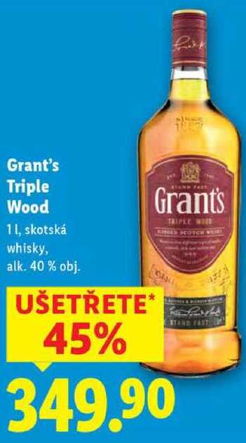 Grant's Triple Wood, 1 l