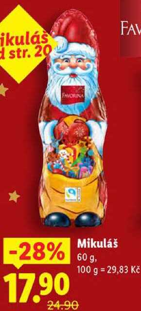 Mikuláš, 60 g