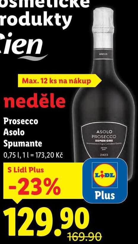 Prosecco Asolo Spumante, 0,75 l