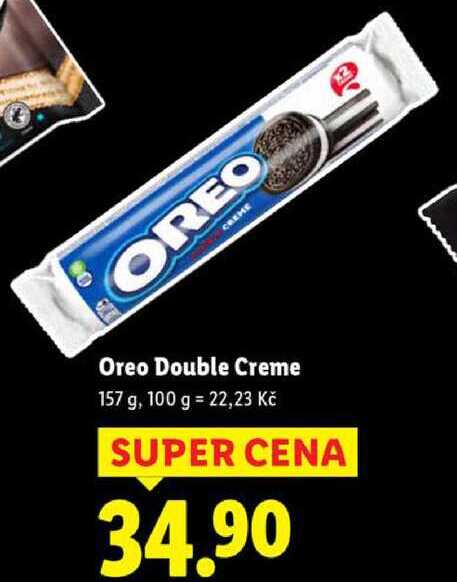 Oreo Double Creme, 157 g