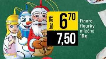 Figaro figurky mléčné 16 g 