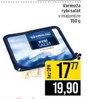 Varmuža rybí salát v majonéze 150 g
