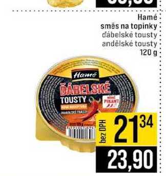 Hamé směs na topinky dábelské tousty andělské tousty 120 g