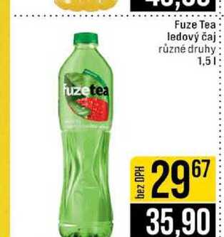Fuze Tea ledový čaj různé druhy 1,5l