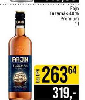 Fajn Tuzemák 40% Premium 1l