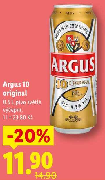 Argus 10 original, 0,5 l
