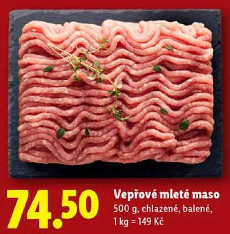 Vepřové mleté maso, 500 g