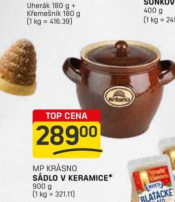 SÁDLO V KERAMICE 900 g   