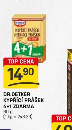 DR.OETKER KYPŘÍCÍ PRÁŠEK 60g