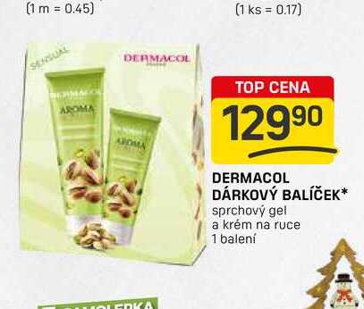 DERMACOL DÁRKOVÝ BALÍČEK sprchový gel a krém na ruce 1 balení