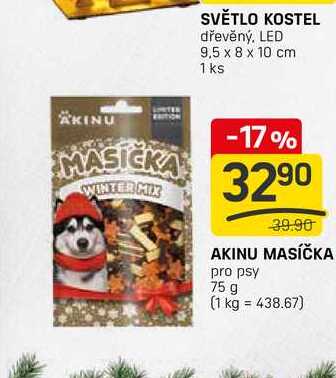 AKINU MASÍČKA pro psy 75 g 
