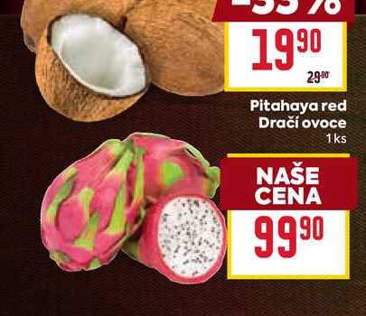 Pitahaya red Dračí ovoce 1ks