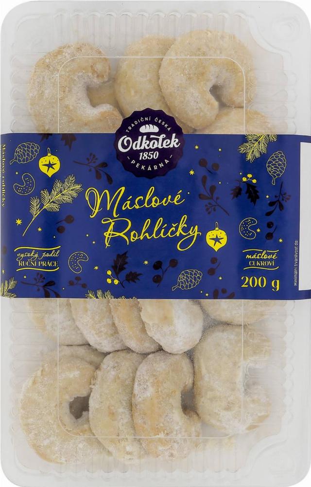 Máslové rohlíčky