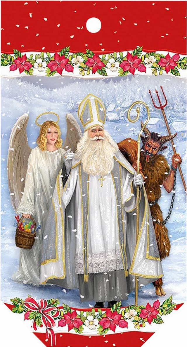 Mikulášský sáček rozměry: 22 x 41 x 11 cm