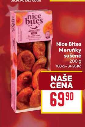 Nice Bites Meruňky sušené 200 g