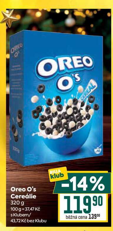 Oreo O's Cereálie 320 g