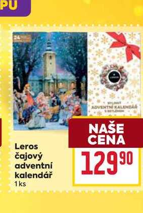 Leros čajový adventní kalendář 1ks 