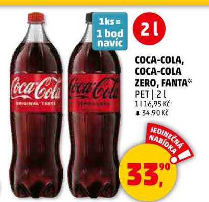 COCA-COLA, 2 l