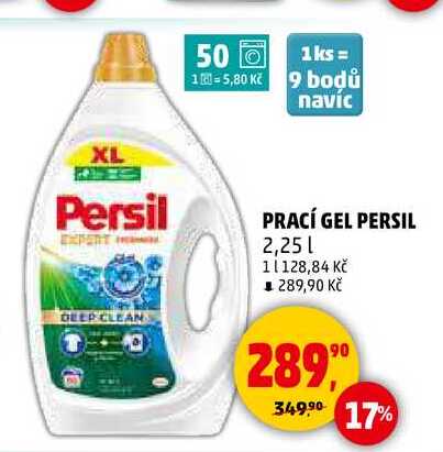 PRACÍ GEL PERSIL, 2,25 l