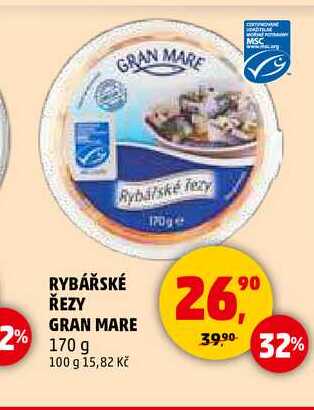 RYBÁŘSKÉ ŘEZY GRAN MARE, 170 g 