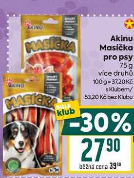 Akinu Masíčka pro psy 75g 
