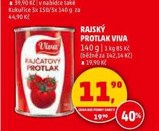 RAJSKÝ PROTLAK VIVA, 140 g