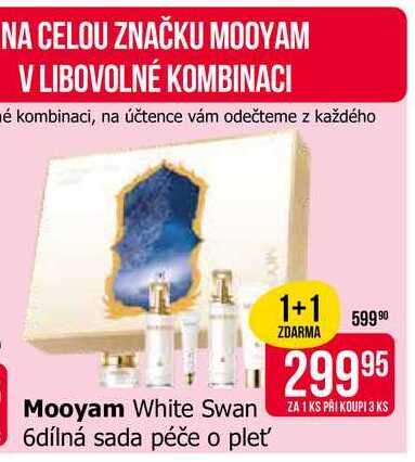 Mooyam White Swan 6dílná sada péče o pleť 