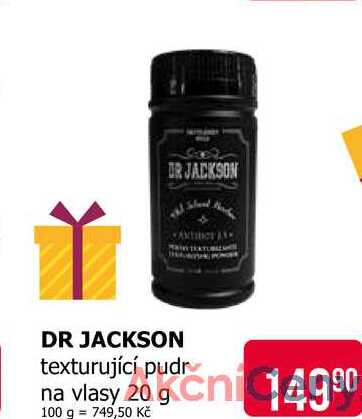 DR JACKSON texturující pudr na vlasy 20 g 