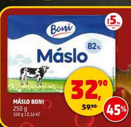 MÁSLO BONI, 250 g