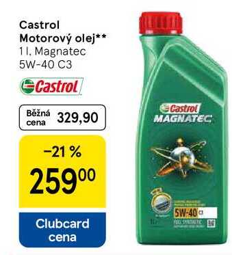 Castrol Motorový olej, 1 l, Magnatec 5W-40 C3